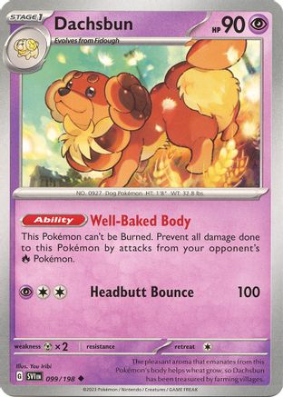 [PKM] Dachsbun 99 - SV01 Scarlet & Violet Base Set