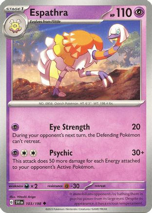 [PKM-C] Espathra (103/198) [Scarlet & Violet: Base Set]