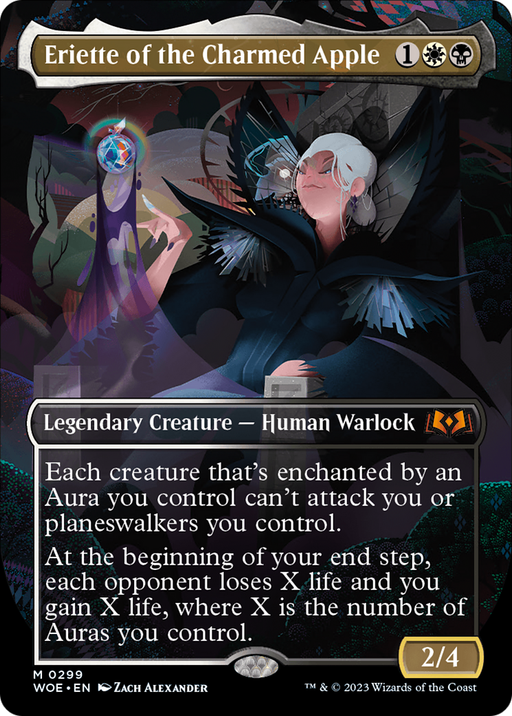 {@R} Eriette of the Charmed Apple (Borderless Alternate Art) [Wilds of Eldraine][WOE 299]