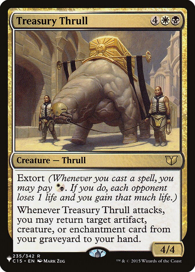 {R} Treasury Thrull [The List][LS C15 235]