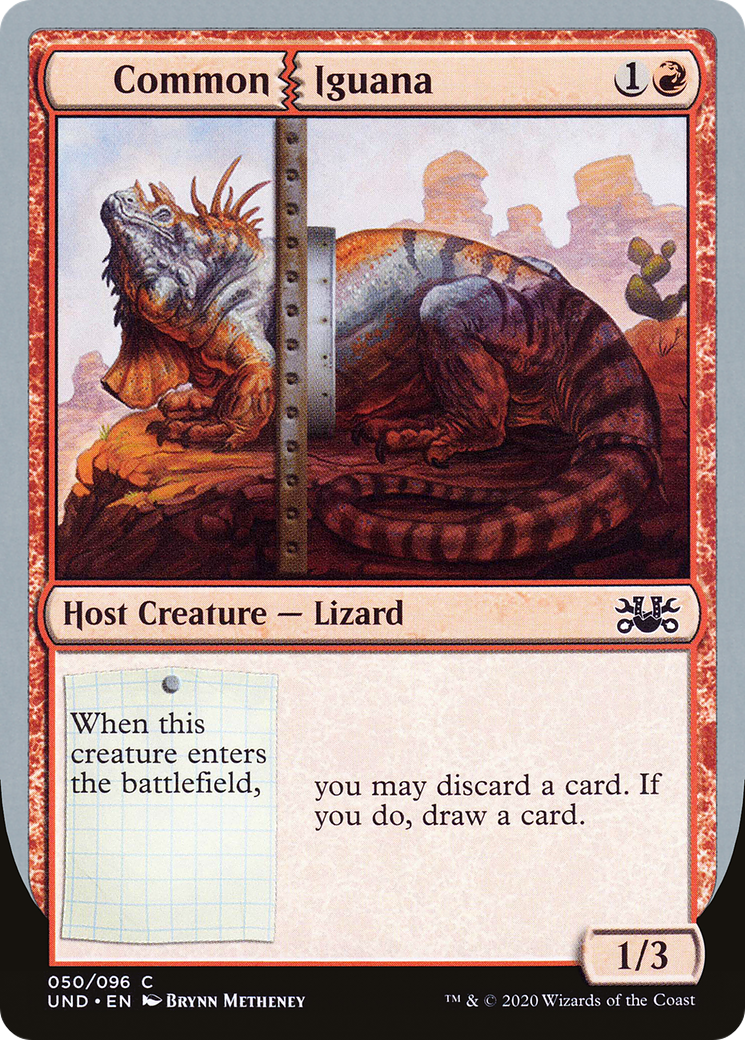 {C} Common Iguana [Unsanctioned][UND 050]