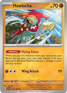 [PKM] Hawlucha 118 - SV01 Scarlet & Violet Base Set Holofoil