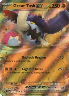 [PKM] Great Tusk ex - 123/198 123 - SV01 Scarlet & Violet Base Set Holofoil