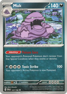 [PKM] Muk 127 - SV01 Scarlet & Violet Base Set