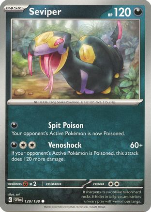 [PKM] Seviper 128 - SV01 Scarlet & Violet Base Set