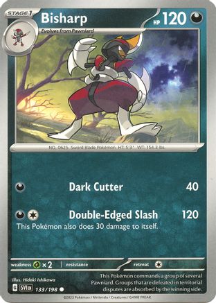 Bisharp 133 - SV01 Scarlet & Violet Base Set
