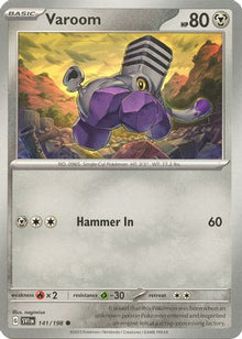 [PKM] Varoom - 141/198 141 - SV01 Scarlet & Violet Base Set