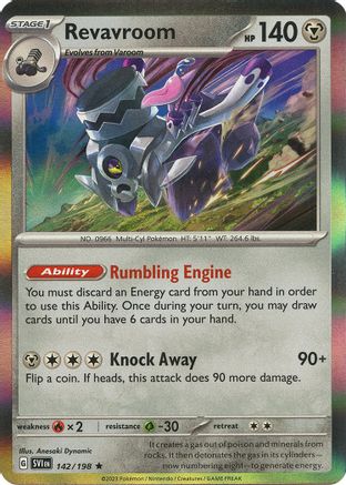 [PKM] Revavroom 142 - SV01 Scarlet & Violet Base Set Holofoil