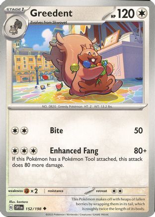 [PKM] Greedent 152 - SV01 Scarlet & Violet Base Set