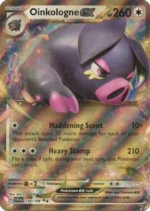 [PKM] Oinkologne ex - 158/198 158 - SV01 Scarlet & Violet Base Set Holofoil