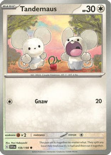 [PKM] Tandemaus - 159/198 159 - SV01 Scarlet & Violet Base Set