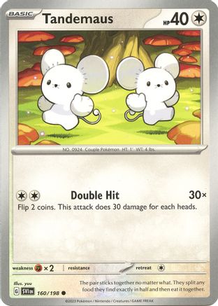 [PKM] Tandemaus - 160/198 160 - SV01 Scarlet & Violet Base Set