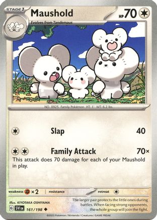 [PKM] Maushold 161 - SV01 Scarlet & Violet Base Set