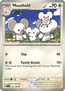 [PKM] Maushold 161 - SV01 Scarlet & Violet Base Set