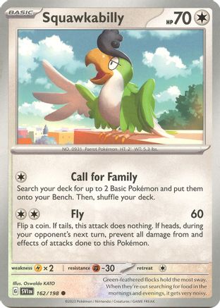 [PKM] Squawkabilly 162 - SV01 Scarlet & Violet Base Set