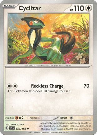 [PKM] Cyclizar - 163/198 163 - SV01 Scarlet & Violet Base Set