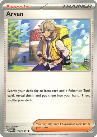 [PKM] Arven - 166/198 166 - SV01 Scarlet & Violet Base Set