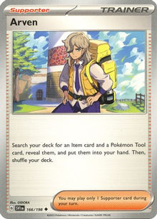 [PKM] Arven - 166/198 166 - SV01 Scarlet & Violet Base Set