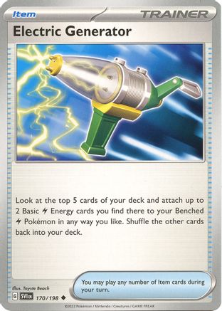 [PKM] Electric Generator 170 - SV01 Scarlet & Violet Base Set