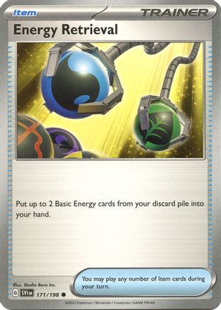 [PKM] Energy Retrieval (170/198) [Scarlet & Violet: Base Set]