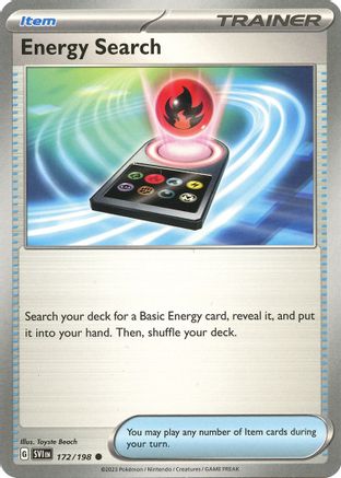 [PKM] Energy Search 172 - SV01 Scarlet & Violet Base Set
