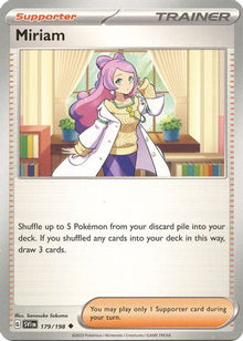 [PKM] Miriam - 179/198 179 - SV01 Scarlet & Violet Base Set