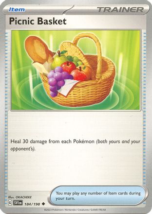 Picnic Basket 184 - SV01 Scarlet & Violet Base Set