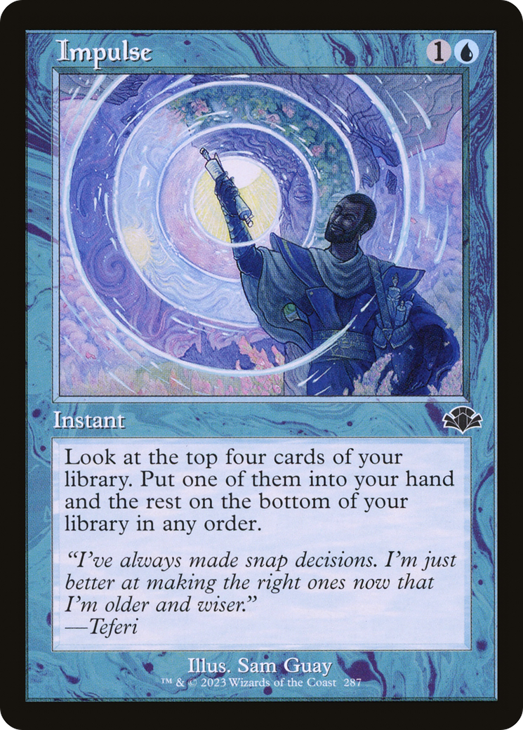 {C} Impulse (Retro) [Dominaria Remastered][DMR 287]