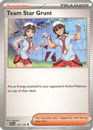 [PKM] Team Star Grunt (195/198) [Scarlet & Violet: Base Set]