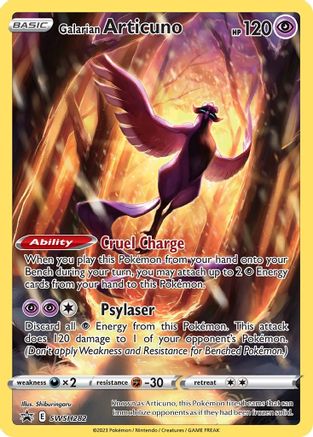 [PKM-R] Galarian Articuno (SWSH282) [Sword & Shield: Black Star Promos]