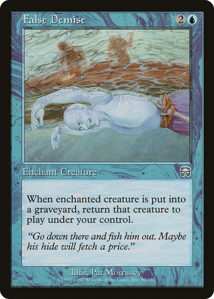 {C} False Demise [Mercadian Masques][MMQ 080]