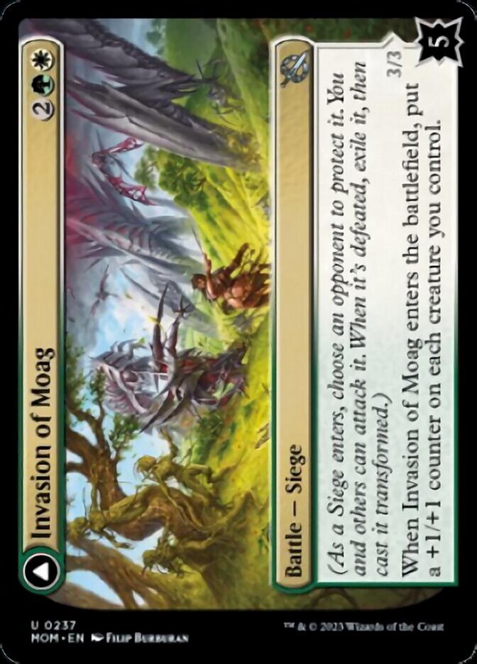 {C} Invasion of Moag // Bloomweaver Dryads [March of the Machine][MOM 237]