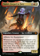 {R} Nahiri, Forged in Fury (Extended Art) [March of the Machine: The Aftermath][MAT 171]