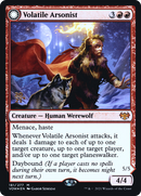 {R} Volatile Arsonist // Dire-Strain Anarchist [Innistrad: Crimson Vow Prerelease Promos][PR VOW 181]