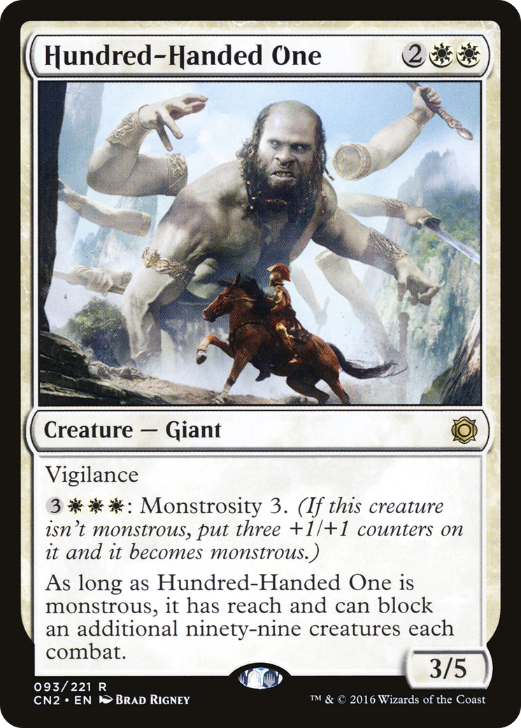 {R} Hundred-Handed One [Conspiracy: Take the Crown][CN2 093] - Misty Mountain Games