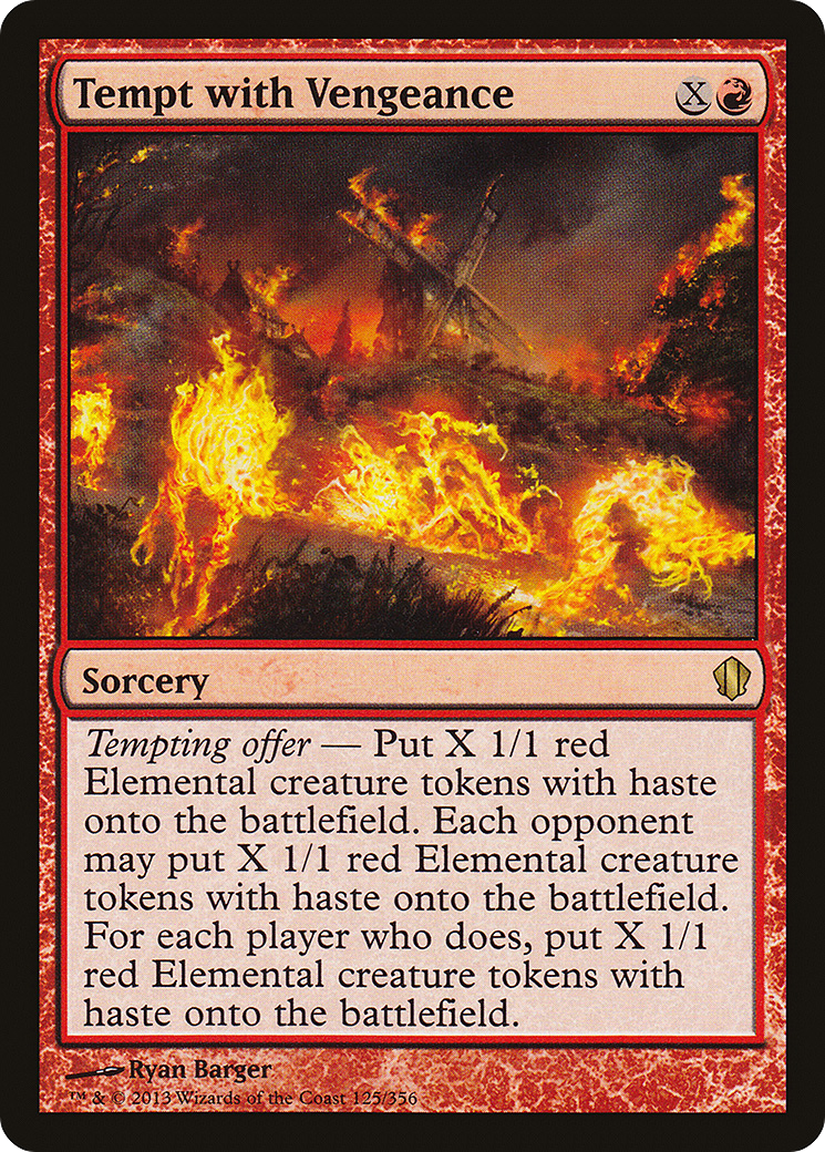 {R} Tempt with Vengeance [Commander 2013][C13 125] - Misty Mountain Games