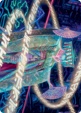 {A} Satsuki, the Living Lore Art Card [Kamigawa: Neon Dynasty Art Series][ANEO 005]