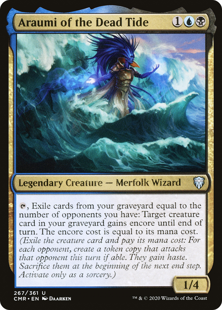{C} Araumi of the Dead Tide [Commander Legends][CMR 267]