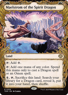 {@R} Maelstrom of the Spirit Dragon (Showcase) [Tarkir: Dragonstorm][TDM 326]