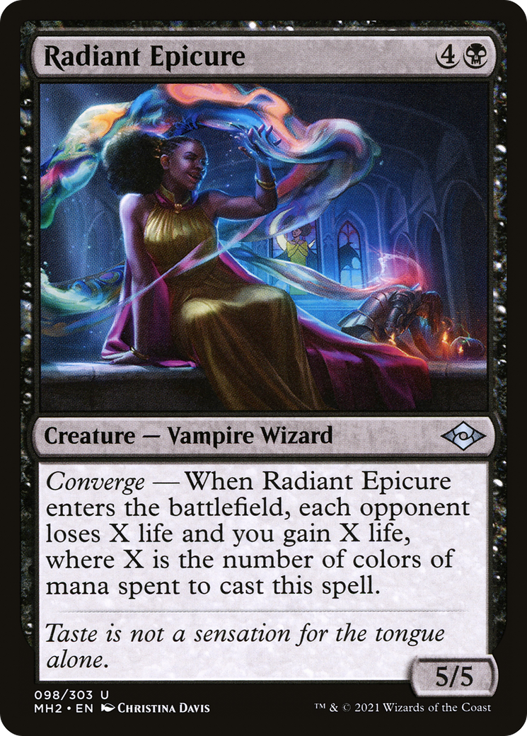 {C} Radiant Epicure (Foil) [Modern Horizons 2] [MH2 098]
