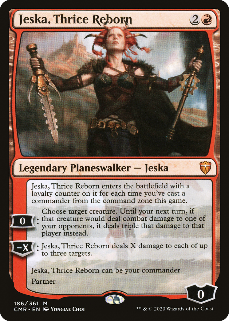 {R} Jeska, Thrice Reborn [Commander Legends][CMR 186]