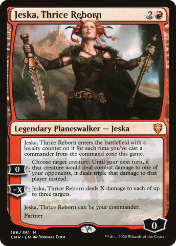 {R} Jeska, Thrice Reborn [Commander Legends][CMR 186]