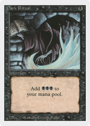 {C} Dark Ritual [Revised Edition][3ED 099]