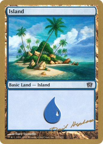 {B}[GB WC03 DH337] Island (dh337) (Dave Humpherys) [World Championship Decks 2003]
