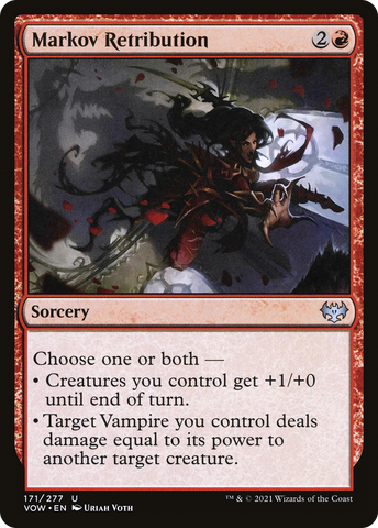 {C} Markov Retribution [Innistrad: Crimson Vow][VOW 171]