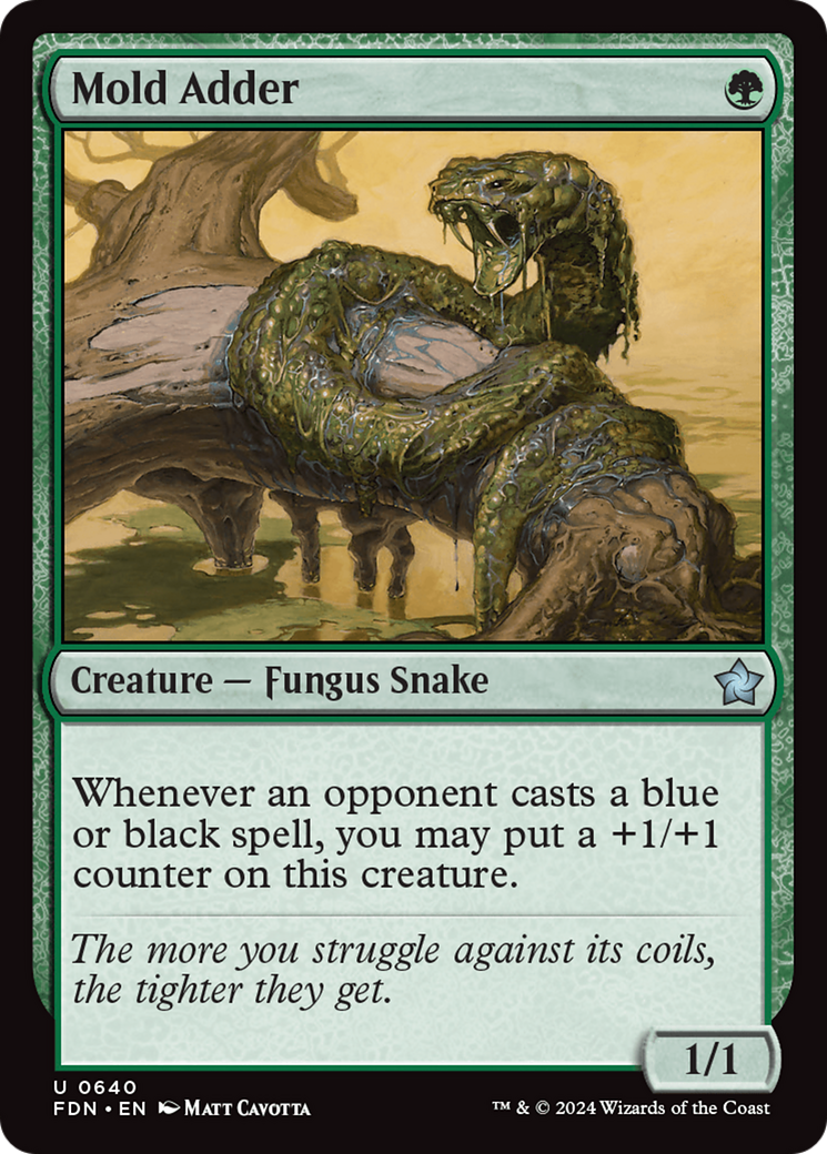 {@C} Mold Adder [Foundations][FDN 640]