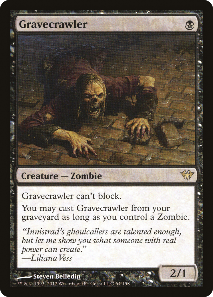 {R} Gravecrawler [Dark Ascension][DKA 064] - Misty Mountain Games