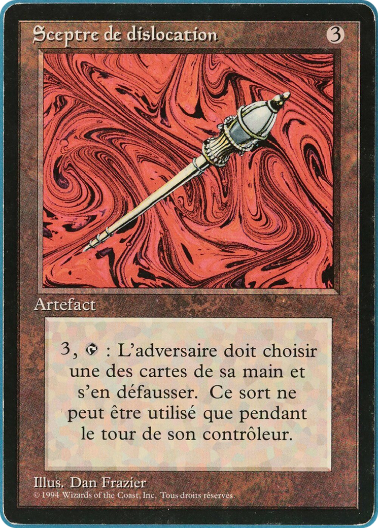 {F} Disrupting Scepter [Foreign Black Border][FBB 3ED 245]