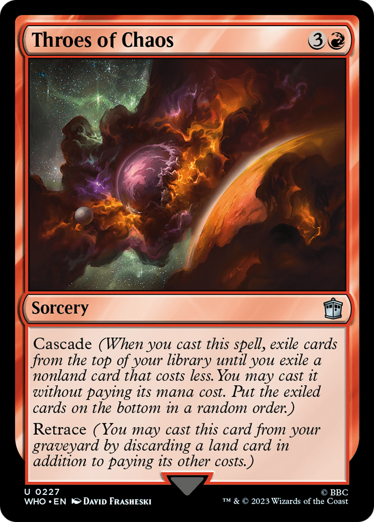 {C} Throes of Chaos [Doctor Who][WHO 227]