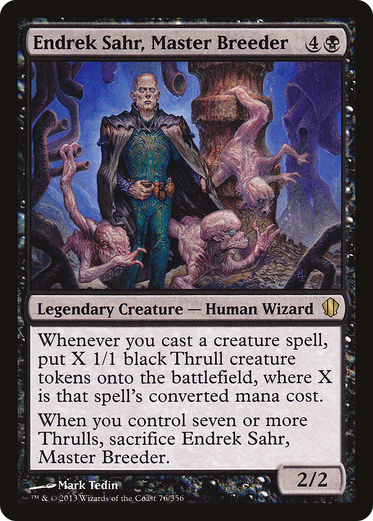 {R} Endrek Sahr, Master Breeder [Commander 2013][C13 076]